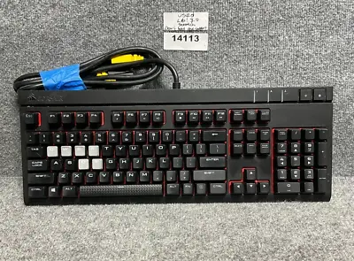 Gaming Keyboard Corsair RGP0017 USB Wired Strafe Mechanical In Black • $33.62