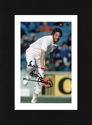 £7.49 • Buy 8X6 Mount IAN BOTHAM Signed PHOTO Print Gift Ready To Frame England CRICKET