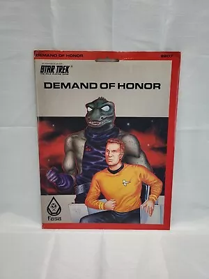 $21.95 • Buy Star Trek - Demand Of Honor - Star Trek RPG FASA 2207