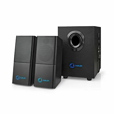 Xyalon Computer Gaming 2.1 Subwoofer Multimedia 33W Stereo Speaker System • £35.92