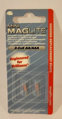 Replacement Bulbs For Maglite Mini Aa Flashlight Light Bulb 1.02w 2.70v • $14.65
