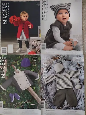 £6 • Buy Bergere De France Children's Knitting Patterns 42801 70262 70505 33558