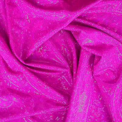£18.14 • Buy Iridescence Shattered Hologram Nylon 4-way Stretch Fabric Dance Leotard Costume