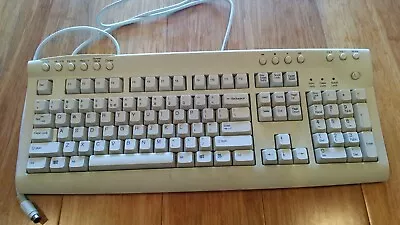 Vintage Chicony 104 Key Clicky PS/2 Keyboard KB-9805 Windows • $18