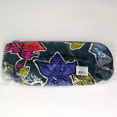 NWT VERA BRADLEY Falling Flowers Brush & Pencil Case Women's Travel Pouch K • $16.99