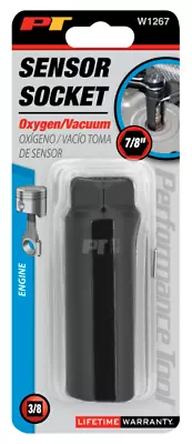 Performance Tool W1267 Oxygen Sensor Socket - Oxygen Sensor Socket - Deep • $11.65