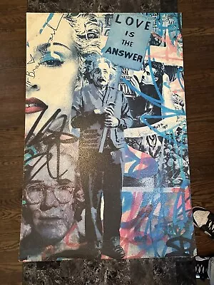 Mr Brainwash Original Print AlbertEinsteinFrom Mr Brainwash • $200