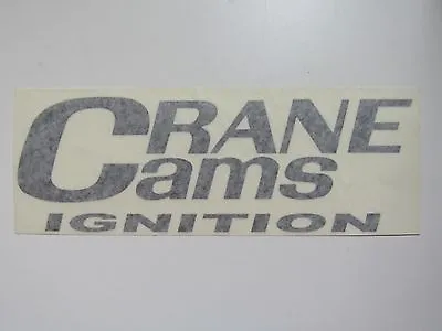 Crane Cams Ignition Sticker Decal New Drag Race Car Hot Rat Toolbox Mechanic Box • $6.44