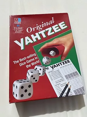 1997 Mb Games Original Yahtzee Dice Game 100% Complete • £4.99