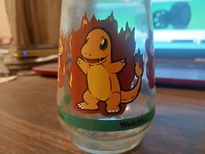 Pokémon 1999 Welch's Glass Jelly Jar #4 Charmander • $7.50