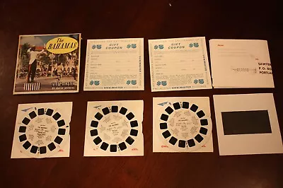 Vintage Sawyers Viewmaster Reels The Bahamas B027 • $9.95