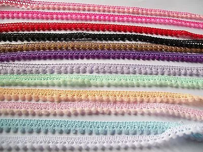 £1.95 • Buy 2 M X 10mm Or 12mm Petit Pom Pom Braid Trim