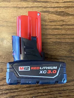 Milwaukee 48-11-2402   1  M12 REDLITHIUM XC 3.0ah Extended Capacity Battery Pack • $38