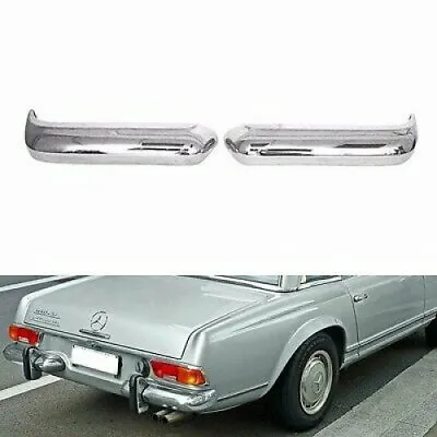 EURO Model W/o Holes For Mercedes W113 230SL 250SL 280SL Rear Chrome Bumper 2pcs • $409