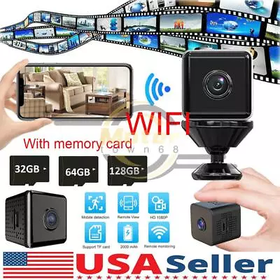 Small Hidden Mini Spy Camera Secret Tiny Cam For Home / Car With Motion Detector • $18.99