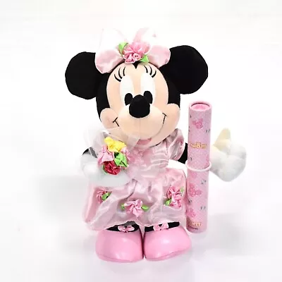 Disney Minnie Mouse Plush Telegram Doll Toy Letter Wedding NTT Denpo Japan • $23