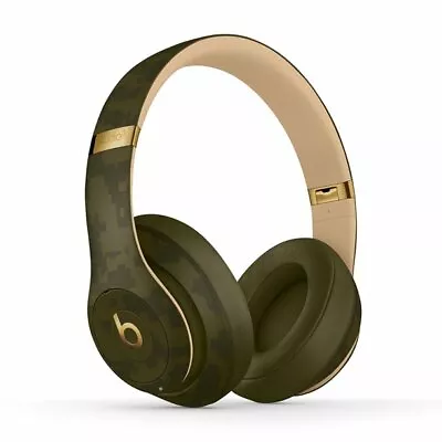 $349.95 • Buy Beats Studio3 Wireless Noise Cancelling Headphones-Camo Collection, Forest Green