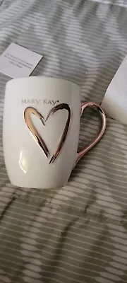 Mug/Coffee Cup Mary Kay Cosmetics Dancing  Rose Gold Heart Mug  • $18.99