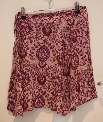 $19.50 • Buy Arnhem Purple Wrap Mini Skirt    ~Size 10~