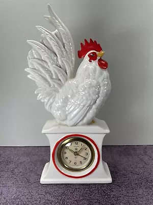 Vintage Rooster Alarm Clock. Saxony - West Germany Movement • $40