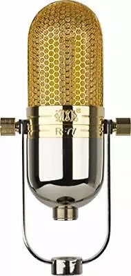 MXL Ribbon Microphone XLR Connector Chrome/Gold R77 FREE SHIPPING • $249.99