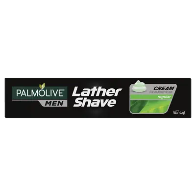 Palmolive Men Lather Shave Regular 65g Shaving Cream • $2.57