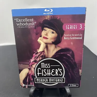 Miss Fisher's Murder Mysteries: Series 3 (Blu-ray 2015) SEALED • $22.95