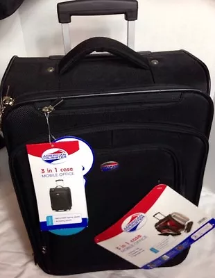 AMERICAN TOURISTER 3 In 1 MOBILE OFFICE NOS 18x13x7 • $39.90