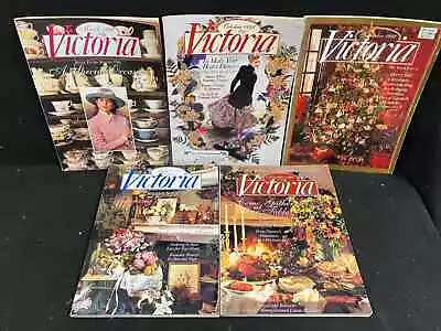 Victoria Magazine Lot Of 5 1992-1993 • $34.99