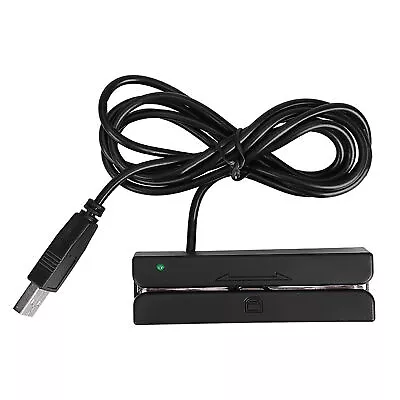 3Track USB Magnetic & Credit Card Reader Stripe SwipeStrip Scanner For USB GAW • $18.29