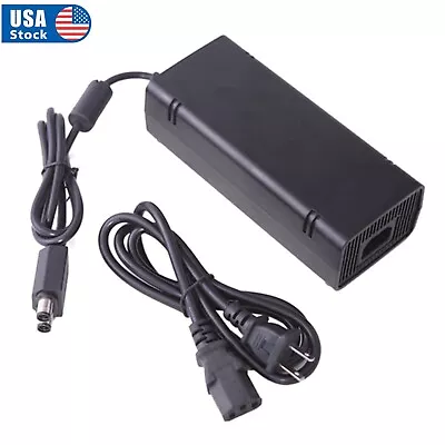 New SLIM AC Power Supply Brick Charger Adapter Cable Cord For Microsoft Xbox 360 • $16.91