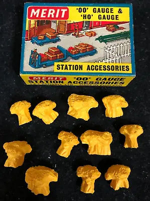 Vintage Merit Railway Oo & Ho Gauge Station Accessories 5018  - Corn Stooks • £3.99