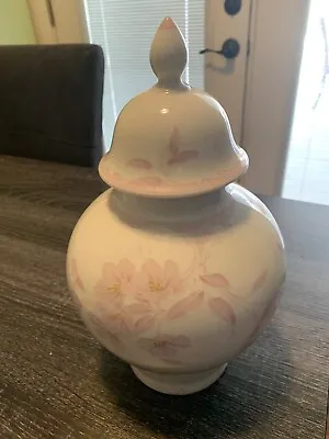 Kaiser Porcelain Germany Vase 10  Tall With Lid • $14.99