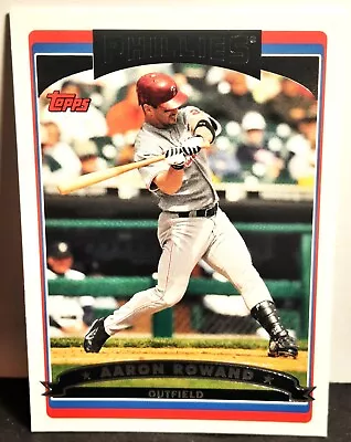 2006 Aaron Rowand Topps #182 - Phillies • $1.49