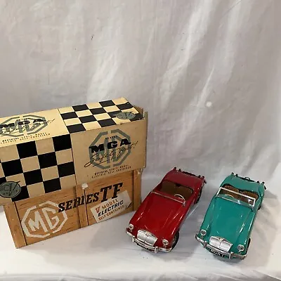 VINTAGE Rare 1960s Victory Industries Model Electric MG ROADSTERS Series TF/MGA • $99.99