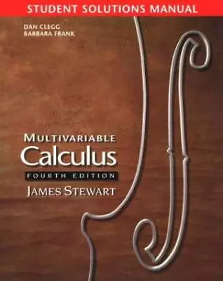 Multivariable Calculus: Stewarts Student Manual - Paperback - GOOD • $4.39