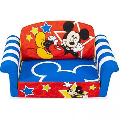 Mickey Mouse Muebles Para El Dormitorio De Niños Sofa Desplegable Silla Espuma • $86.18