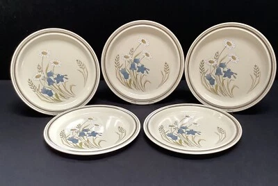 £19.99 • Buy Royal Doulton Lambethware Hill Top Dinner Plates Set Of 5 - L.S.1025
