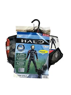 Disguise Spartan Emile Halo Muscles Costume Boys Small (4-6) Halloween Cosplay • $11.68