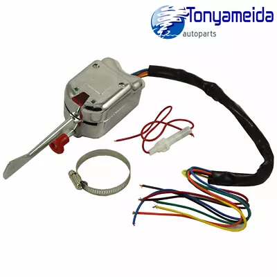 $13.94 • Buy Universal Street Rat Hot Rod Chrome Turn Signal Switch For BUICK FORD GM 12V