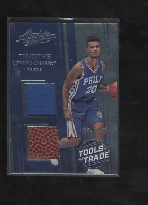 Timothe Luwawu-cabarrot 2016-17 Panini Absolute Tools Of The Trade Relic /149 • $4