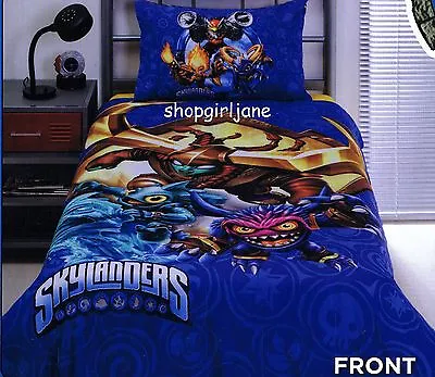 Skylanders - Fizzy Frenzy Pop Fizz - Single/Twin Bed Quilt Doona Duvet Cover Set • $38.49