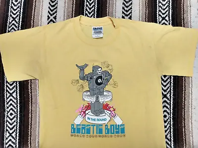 Beastie Boys Vtg T Shirt Hello Nasty S 1998 In The Round Tour Rap Tee Run DMC • $109.99