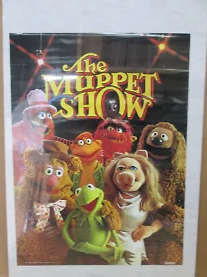 Vintage The Muppet Movie Poster Original 1976  17878 • $74.98