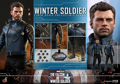 Hot Toys : The Falcon And The Winter Soldier - Winter Soldier - TMS039 (New) • £100