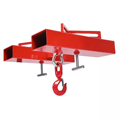 Forklift Lifting Hook Attachment Mobile Forklift Crane With Swivel Hook 6600lbs • $76.99