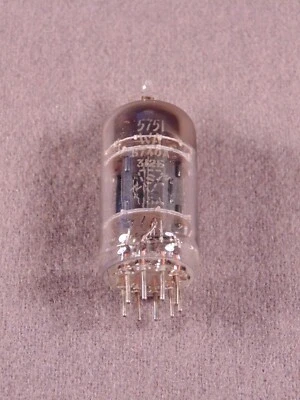 $29.99 • Buy 1 5751 WA SYLVANIA 3-Mica Black Plate HiFi Radio Guitar Mixer Amp Vacuum Tube