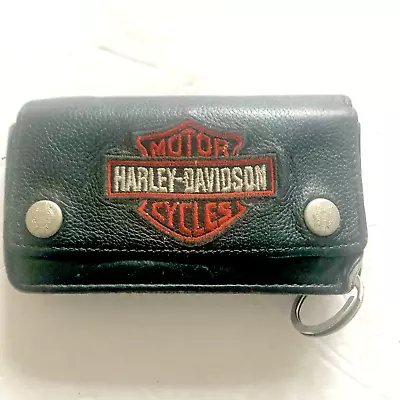 Harley-Davidson Vintage Leather Wallet • $24.99