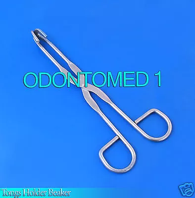 Tongs Holder Beaker Furnace Jewelry Stainless Casting Serrated Lab 8  • $11.85