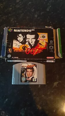 Nintendo 64 Goldeneye 007 James Bond Retro Game Pal Version Boxed No Manual • £20